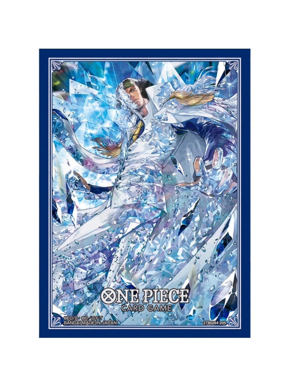 One Piece Card Game Official Sleeves: Assortment 11 - Kuzan 70-Pack NEW